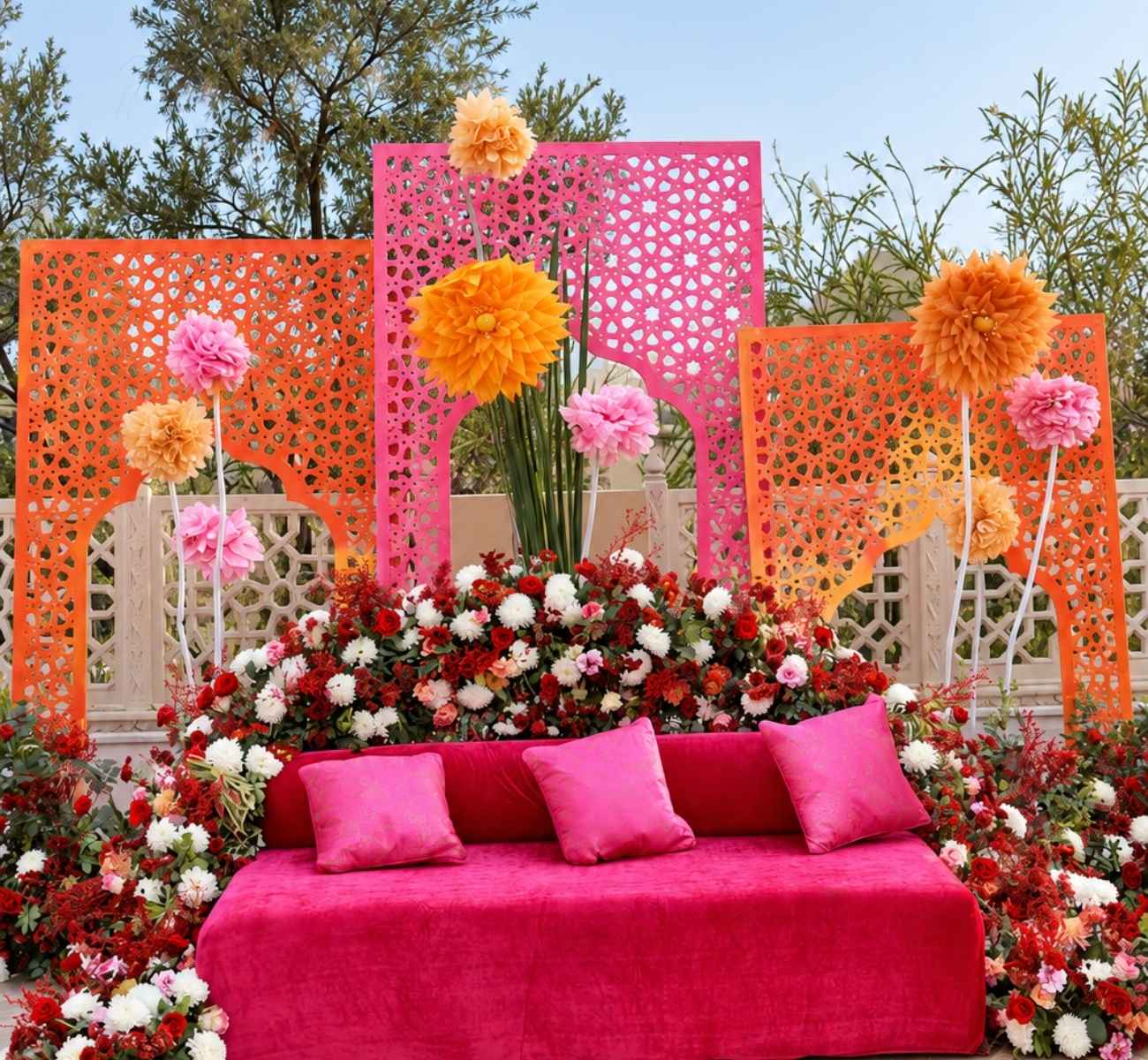India WEDDING Decor 1 Uday Tours